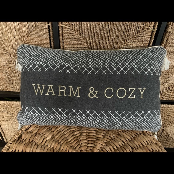 Other - NWOT Warm & Cozy Decorative Throw Pillow
